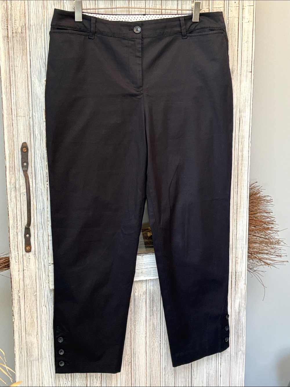 Talbots Perfect Crop Pants Size 10 - Picture 2 of 8